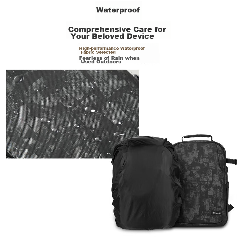 TARION Camera Backpack, Double Shoulder Photography Bag, Waterproof, Multifuncti...