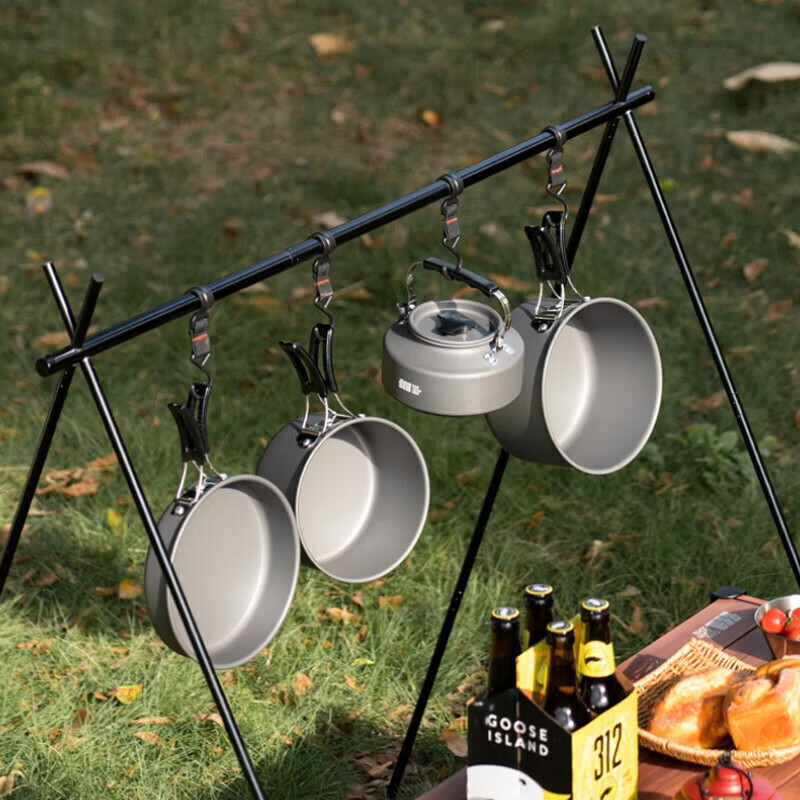 TANXIANZHE Outdoor Stove Set, Portable Gas Stove, Camping Cookware, Complete Kit...