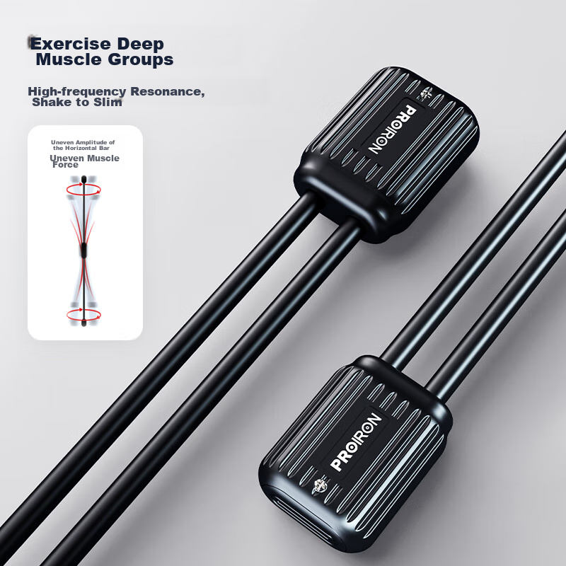 PROIRON Puli'ai, Feili Shi Bar, Elastic Bar, Fitness Bar, Multifunctional Vibrat...
