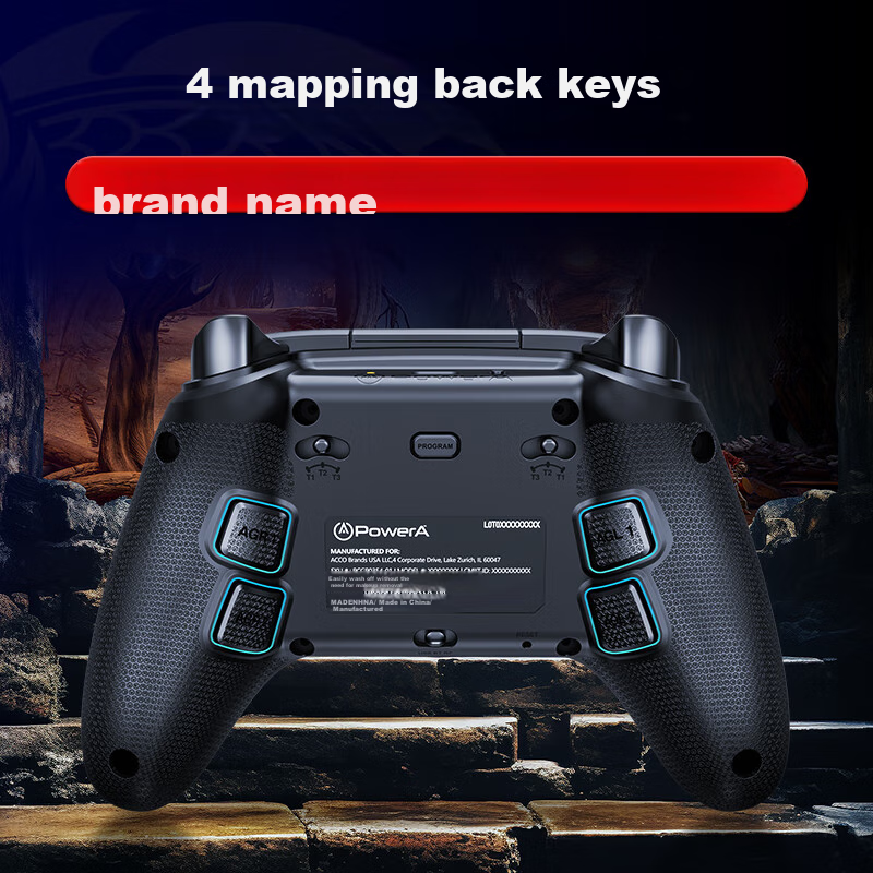 PowerA Wireless Game Controller with Dual Hall Effect Joysticks for Steam/PC/And...