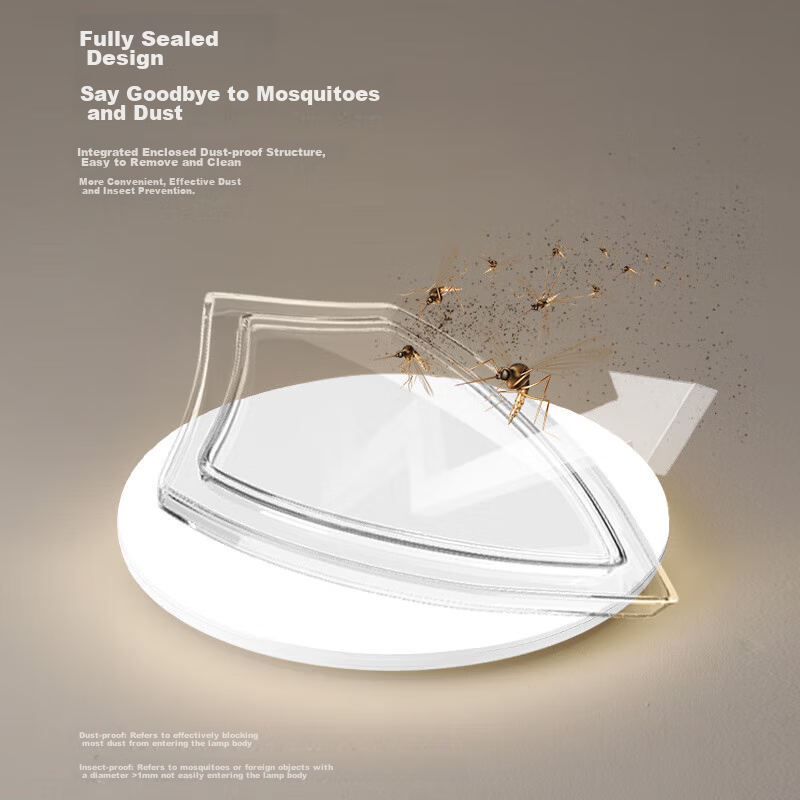 TCL Ceiling Light for Bedroom, Master Bedroom, Dining Room, Study Room, LED Inst...