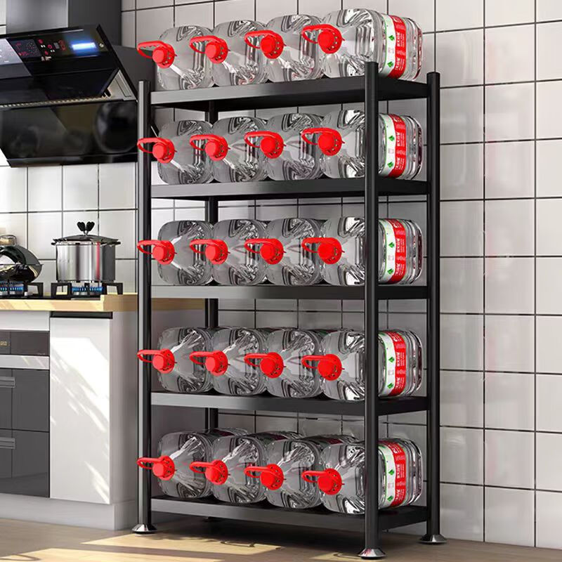 UOEN Kitchen Multi-Functional Storage Rack, Floor-Standing Multi-Layer Organizer...