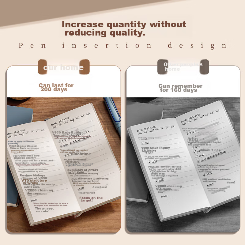 [Lowest Price Online] Ujia Daily Planner, Schedule Book, Study Planner, Time Man...