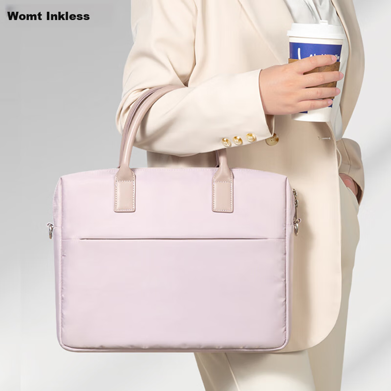 WOMT Inkless Laptop Bag for Women, 14-Inch Single Shoulder Handbag for Apple, Hu...