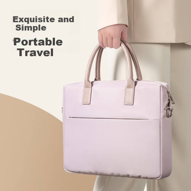 WOMT Inkless Laptop Bag for Women, 14-Inch Single Shoulder Handbag for Apple, Hu...