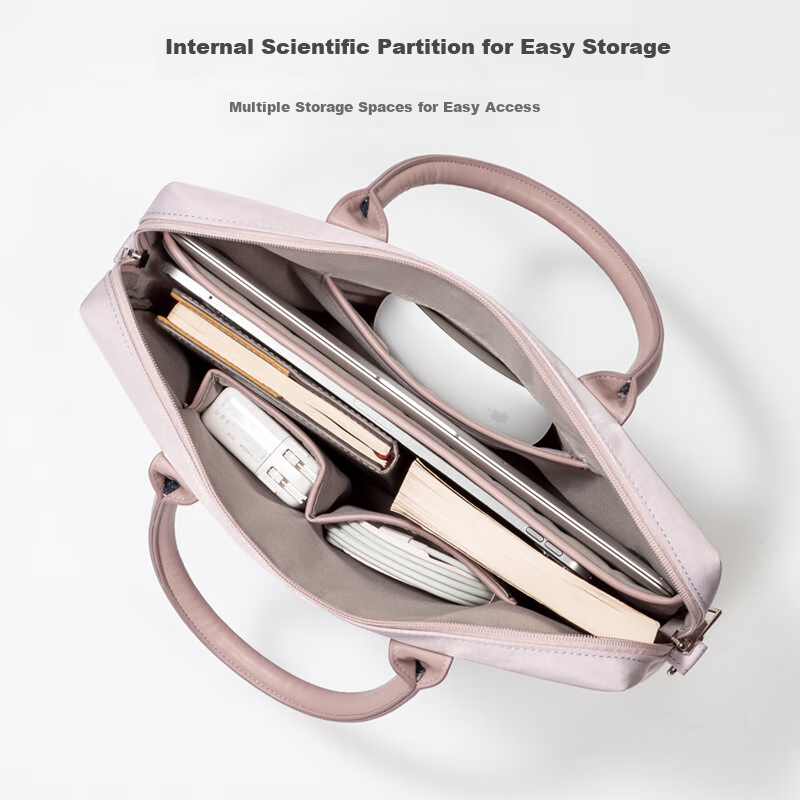 WOMT Inkless Laptop Bag for Women, 14-Inch Single Shoulder Handbag for Apple, Hu...