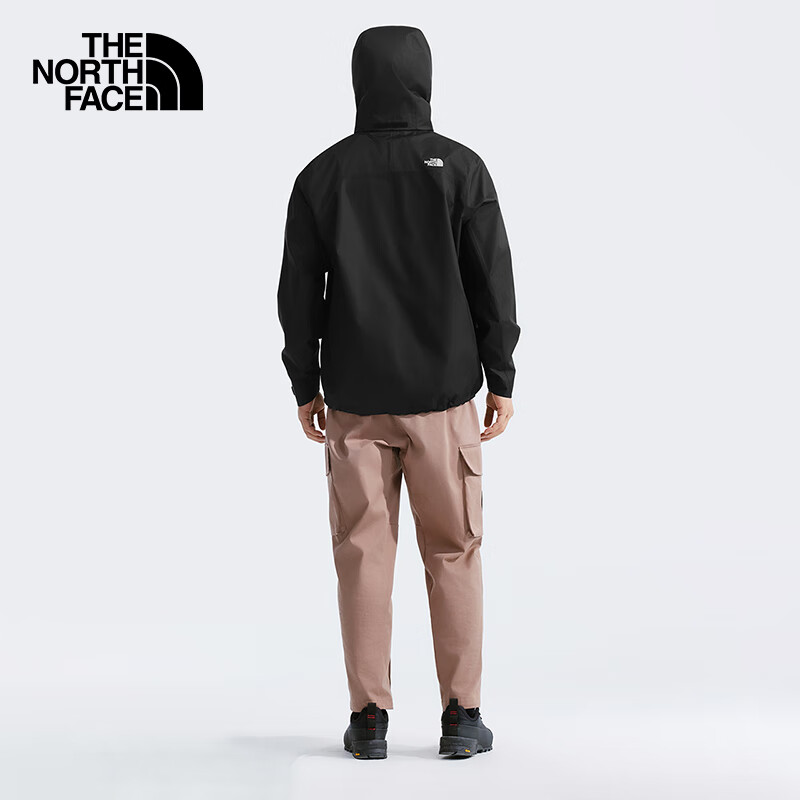 The North Face Men's Outdoor Windproof Single-Layer Hard Shell Jacket 8AUM Black...