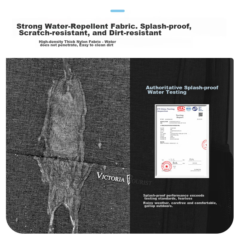 VICTORIATOURIST Backpack for Men, 17.3-Inch Gaming Laptop Bag, Large Capacity Sc...