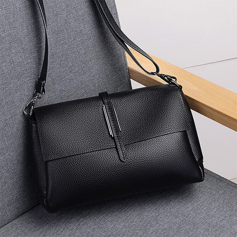 Viney Leather Handbag, Women's Crossbody Bag, Middle-Aged Luxury Shoulder Bag, B...