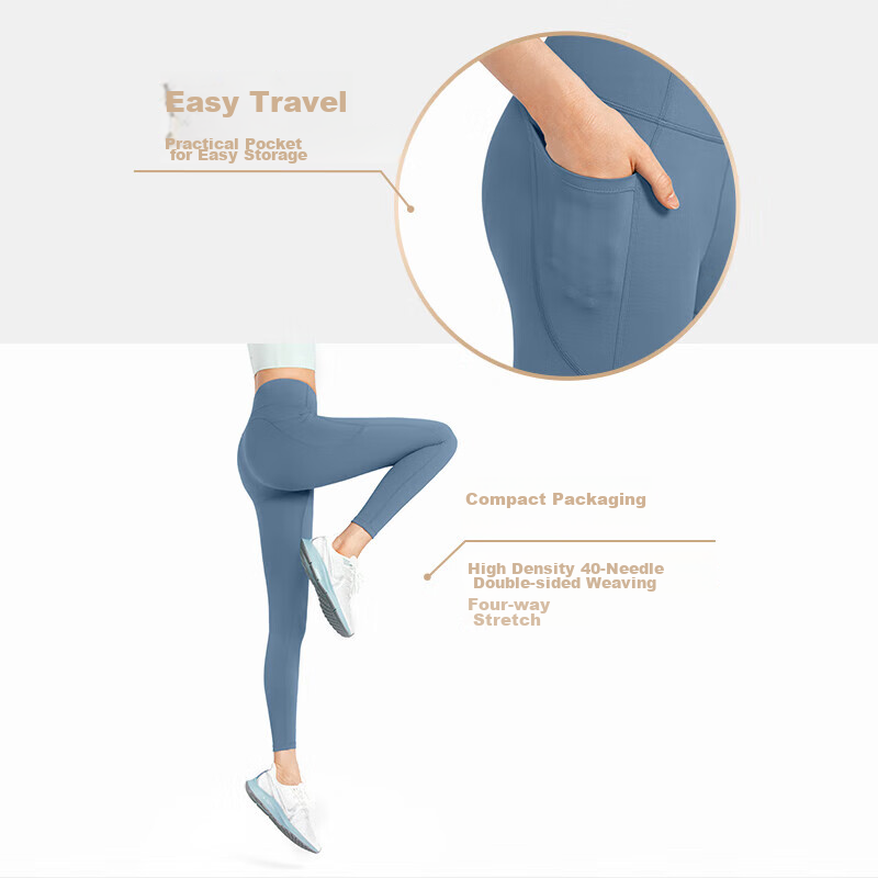 VFU Xingqing Yoga Pants for Women, High-Waisted, Butt-Lifting, Running, Fitness,...