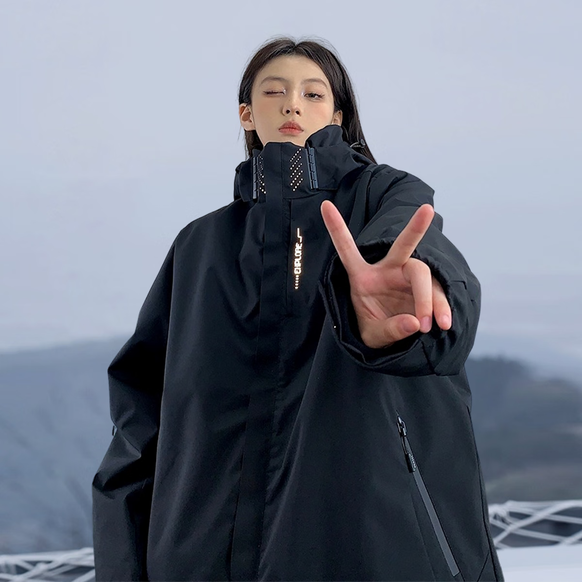 Wassup Sohot Windbreaker Jacket for Men And Women, Spring And Autumn Outdoor Jac...