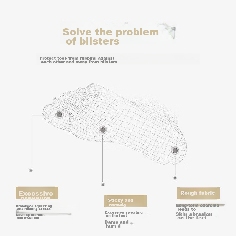 AONIJIE Socks for Men And Women, Five-Toe Socks, Marathon Professional Running H...