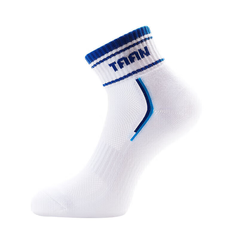 TAAN Badminton Socks, Sports Socks, Thickened Terry Bottom, Mid-Calf, Men's Styl...