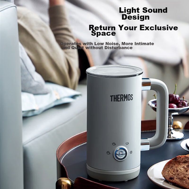 THERMOS [National Subsidy] Multifunctional Milk Frother, Electric Home Coffee Mi...