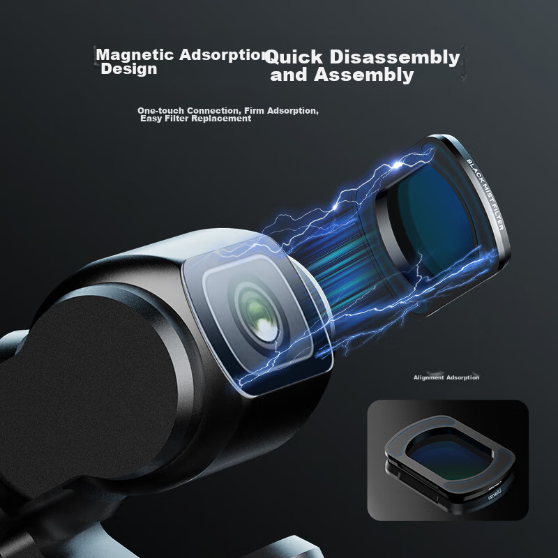 Ulanzi PK-01 Pocket3 Magnetic Beauty Soft Light Filter, Waterproof Double Coated...