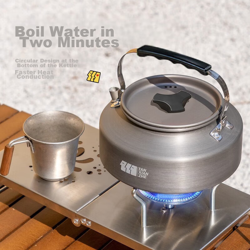 TANXIANZHE Outdoor Stove, Camping Kettle, Portable Stove, Camping Equipment Set,...