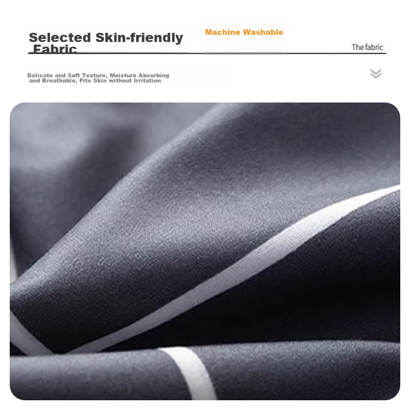 Aiwei Single Washable Bed Sheet for Student Dormitory Single Bed 180*230cm Gray...