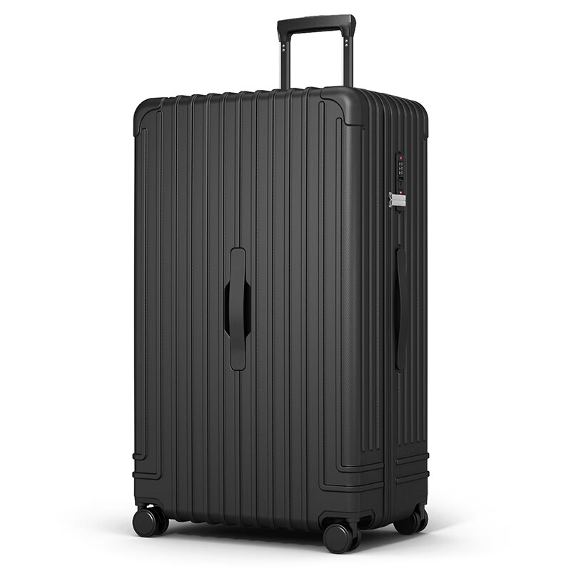SOO Large Capacity Suitcase for Men And Women, 29-Inch Extra-Large Leather Lugga...