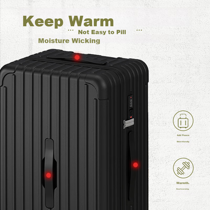 SOO Large Capacity Suitcase for Men And Women, 29-Inch Extra-Large Leather Lugga...