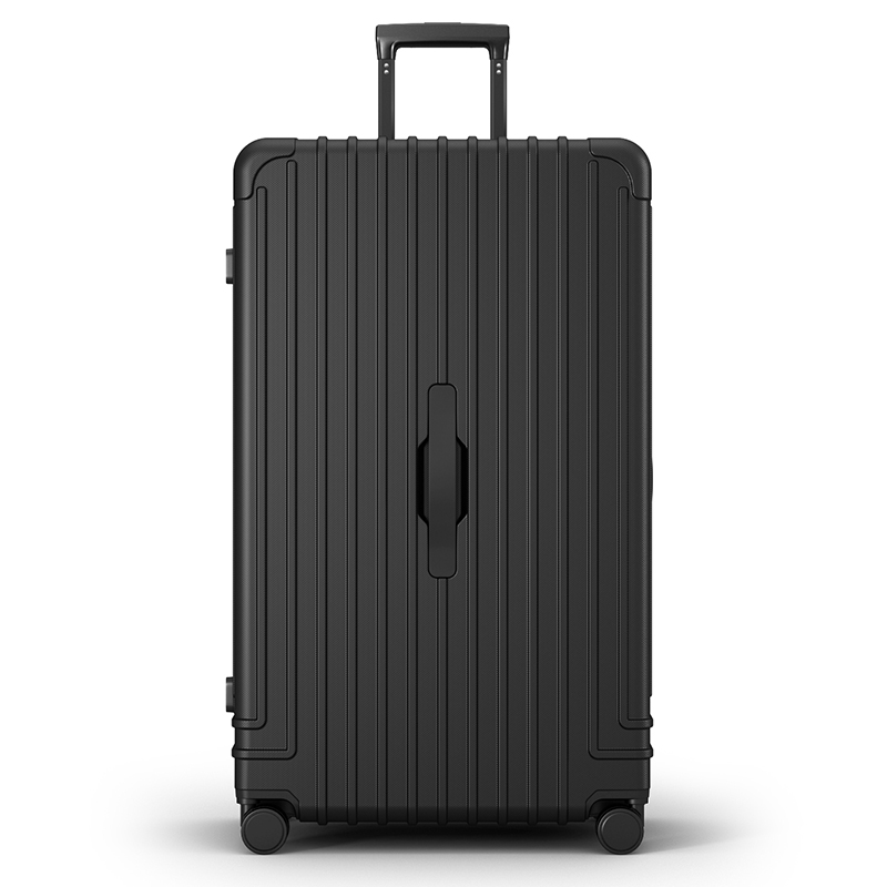 SOO Large Capacity Suitcase for Men And Women, 32-Inch Extra-Large Leather Lugga...