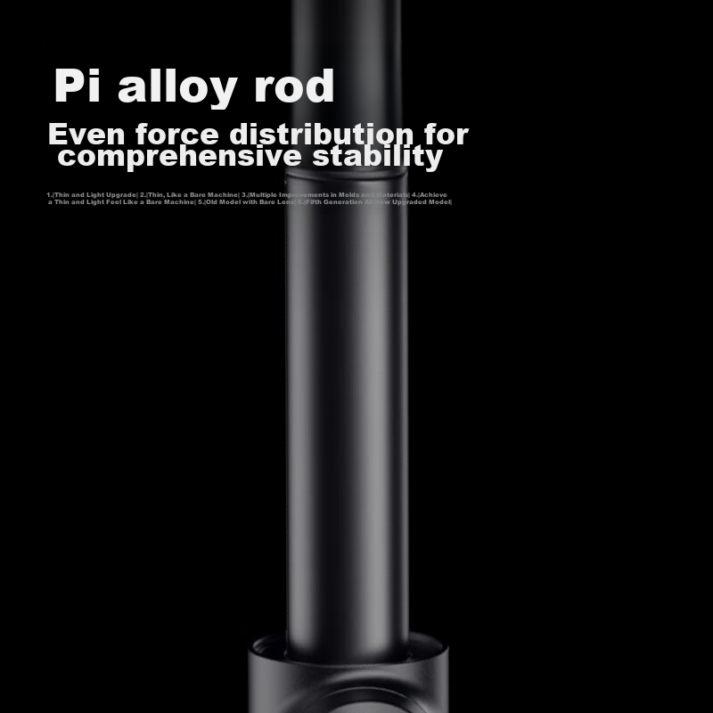 W&P Selfie Stick Tripod with Anti-Shake Live Streaming Floor Stand, Phone Holder...