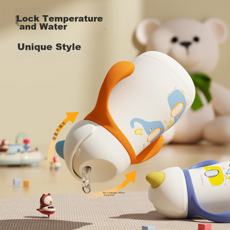 Taoqibaby Insulated Cup with Straw for Infants, Baby Sippy Cup, Elementary Schoo...