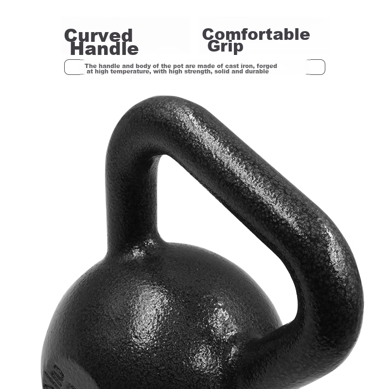 PROIRON Puli'ai Cast Iron Kettlebell, Men's Kettlebell, Fitness Kettlebell, Squa...