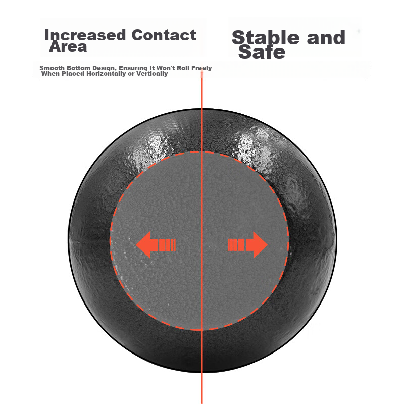 PROIRON Puli'ai Cast Iron Kettlebell, Men's Kettlebell, Fitness Kettlebell, Squa...