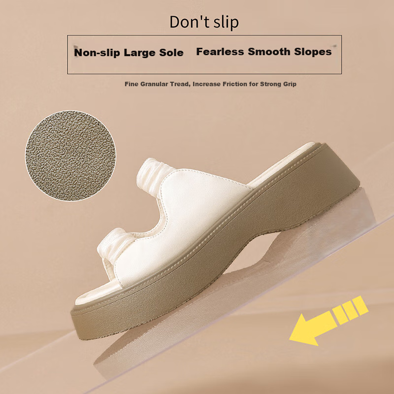 ZHR Women's Slippers, Summer Thick-Soled, Chanel-Style Versatile Outdoor Shoes,...