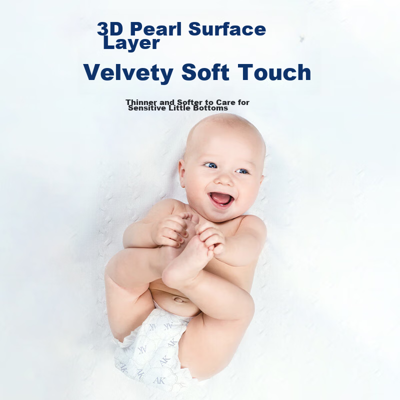 AIKUUBEAR Diapers XXL 88 Pieces, Ultra-Thin High-Absorbency, One-Size-Fits-All f...