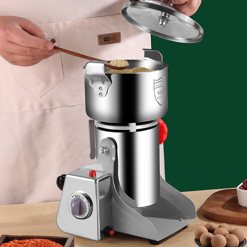 Baijie Grinder for Home Use, Grinding Grains, Sanqi, Chinese Herbal Medicine, Po...