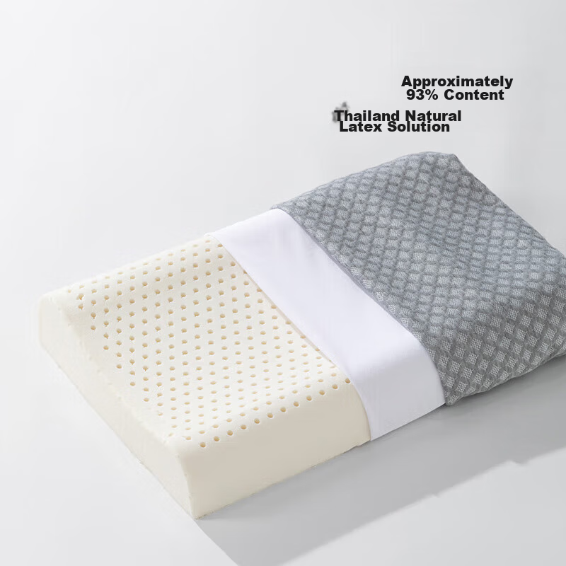 Baili Si Shuixing Home Textiles Latex Pillow, 93% Natural Latex, Imported from T...