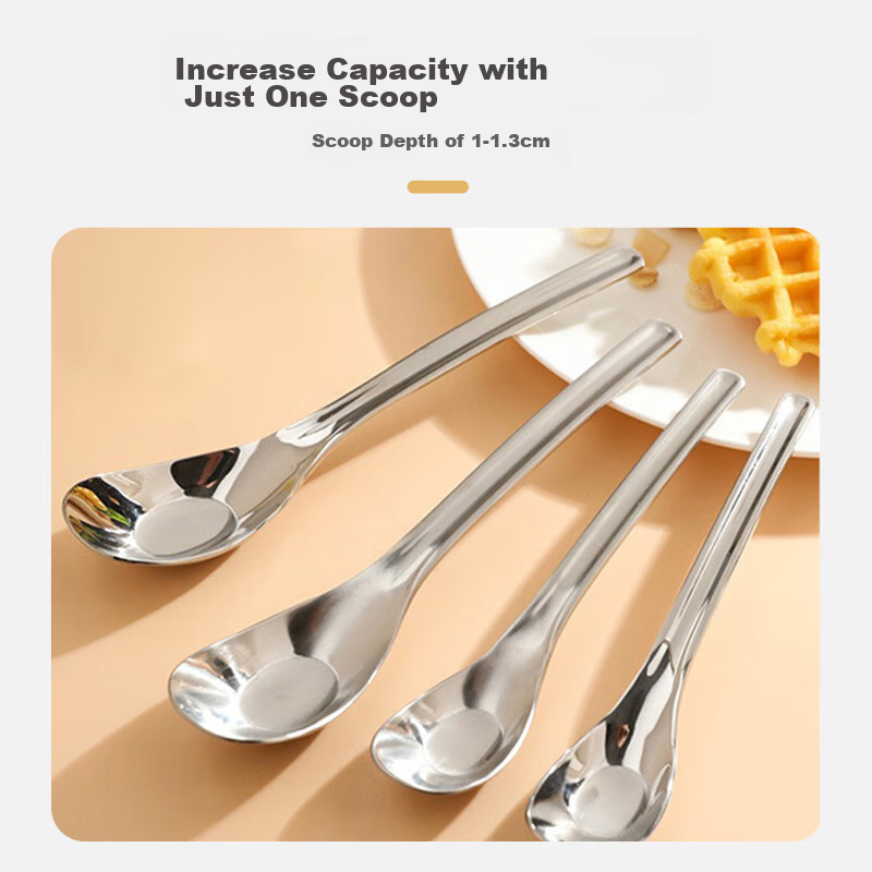 Baoshi Baby Spoon, Children's Supplementary Food Spoon, 316 Stainless Steel Yuan...