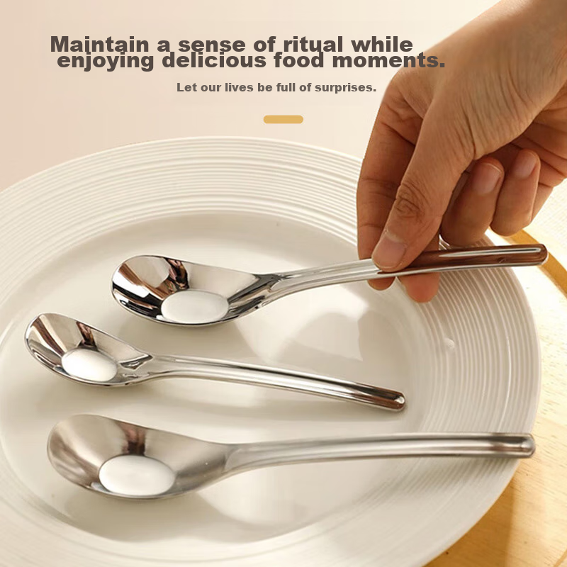 Baoshi Baby Spoon, Children's Supplementary Food Spoon, 316 Stainless Steel Yuan...