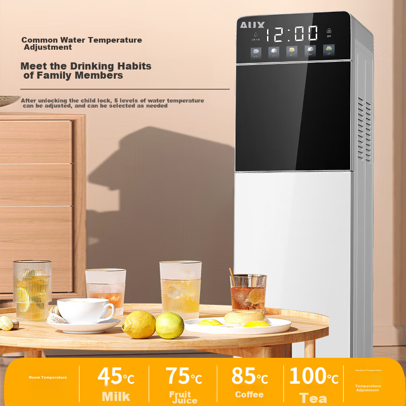 AUX Bottom-Placed Voice-Controlled Instant Hot Water Dispenser, 3-Second Rapid H...