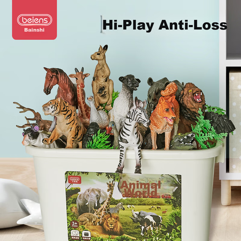 Beinshi Realistic Animal Models, Children's Zoo Toys for Boys And Girls Aged 3-6...