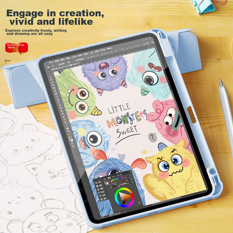 ASWA Protective Case for Huawei MatePad Air 12 2024 Model, 12-Inch Tablet with P...