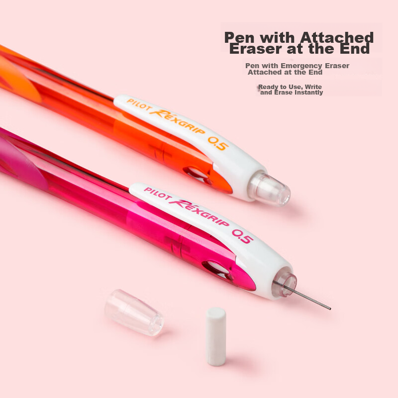 PILOT Leicai Mechanical Pencil, Drawing And Sketching Pencil (With Eraser), HRG-...