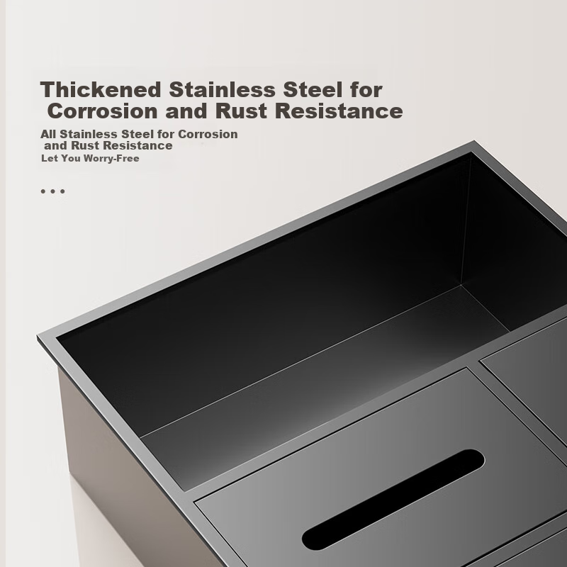 Hundred-Character Toilet Niche [Customizable] Embedded Stainless Steel Trash Can...