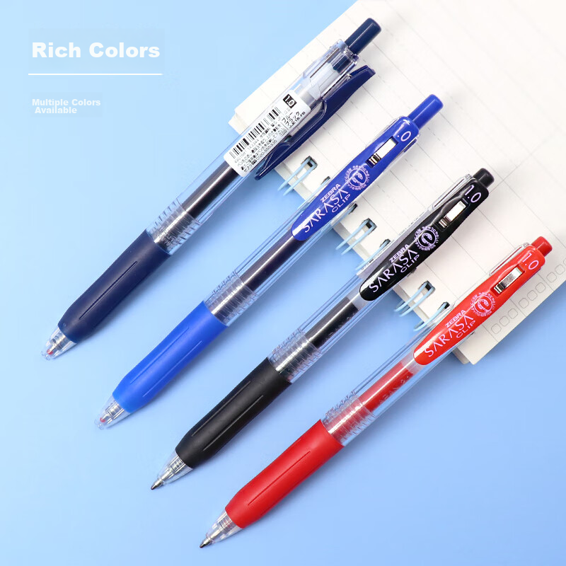 ZEBRA Brand Retractable Gel Pen, 1.0mm Bullet Tip, for Greeting Cards And Journa...