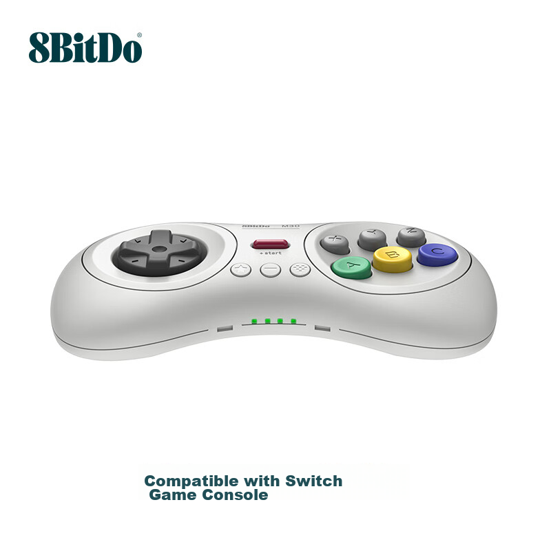 8BitDo M30 Bluetooth Game Controller, Wireless Fighting Game Controller for Mobi...