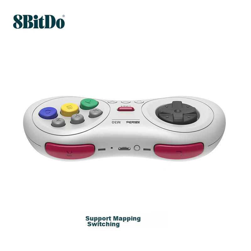 8BitDo M30 Bluetooth Game Controller, Wireless Fighting Game Controller for Mobi...