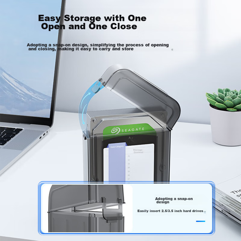 ORICO 3.5-Inch Hard Drive Storage And Protection Case, Shockproof/Impact Resista...