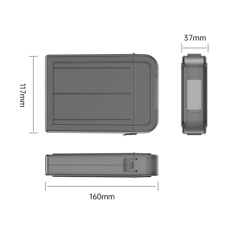 ORICO 3.5-Inch Hard Drive Storage And Protection Case, Shockproof/Impact Resista...