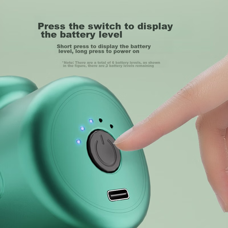 AUX Mini Massage Gun for Fascia Relaxation, Neck, Calf, And Shoulder Massage, Po...