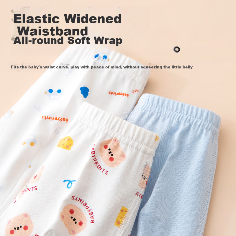 Babyprints Boys' Briefs 3-Pack Kids Underwear Boys' Boxer Briefs Little Boys' Fo...