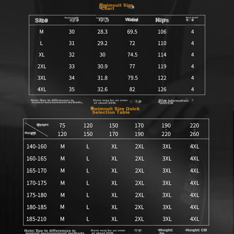 361° Men's Swim Trunks, Goggles, And Swim Cap Set, Square-Leg Style, Fake Two-Pi...