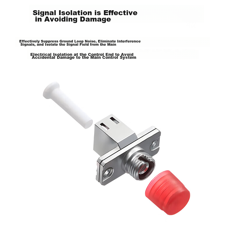 BOYANG BY-F53, Telecom-Grade Coupler, FC-LC Interface, LC-FC Fiber Flange Adapte...