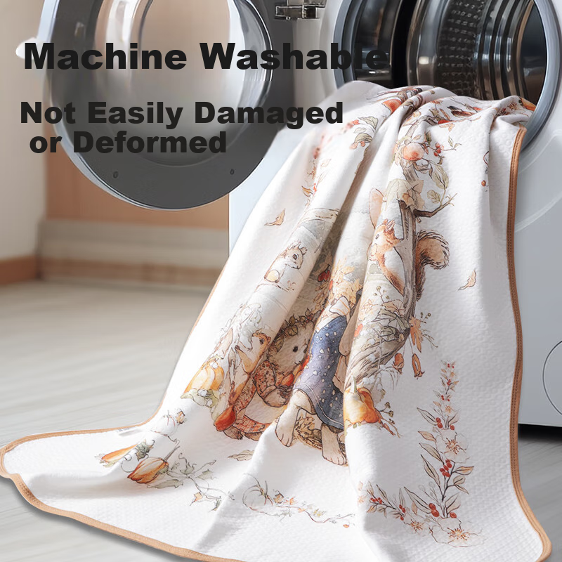 Anke Xin 7A Antibacterial Baby Pure Cotton Washable Urine Pad Leak-proof Baby Ne...