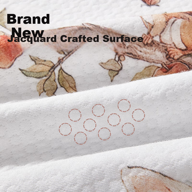 Anke Xin 7A Antibacterial Baby Pure Cotton Washable Urine Pad Leak-proof Baby Ne...